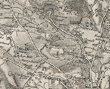 Ordnance Survey First Series map -- click to enlarge