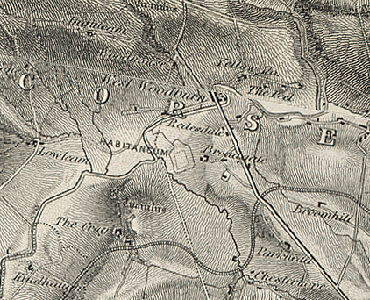 Ordnance Survey First Series map -- click to enlarge